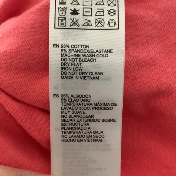 Coral pink tube top bandeau top bow tie back - Picture 4 of 4